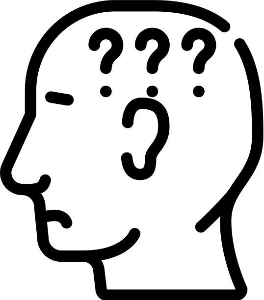 问题神经症线图标图片下载