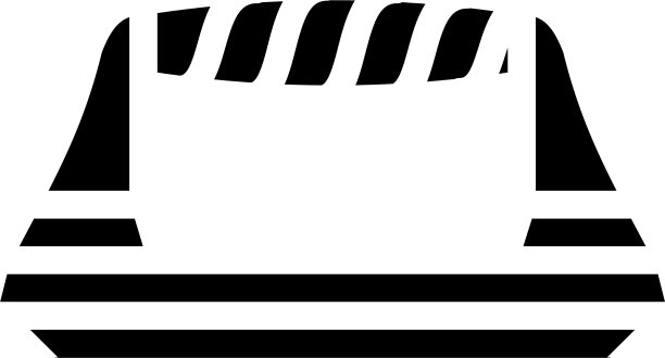 向上推健身工具字形图标图片下载