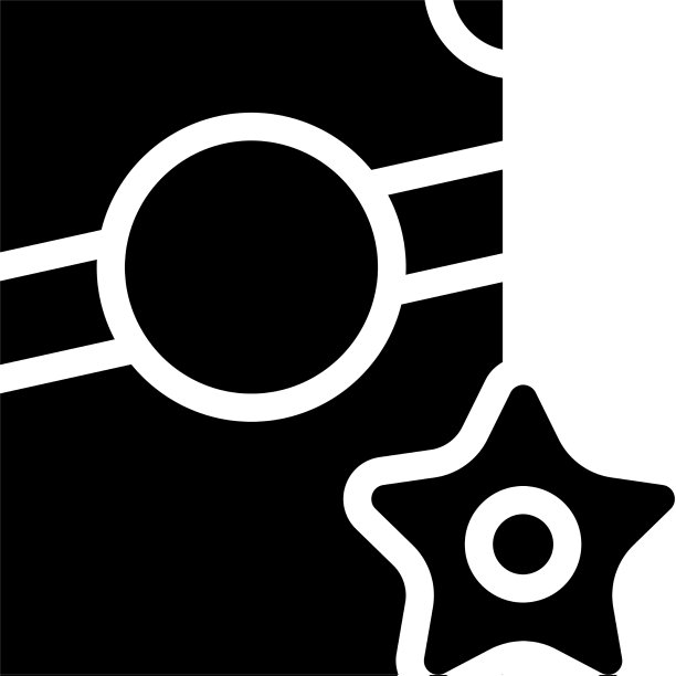 星形意大利面图标图片下载