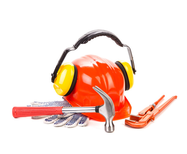 保护设备和工作工具。图片下载