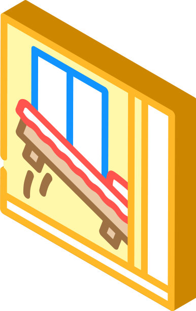 衣柜床等距图标图片下载