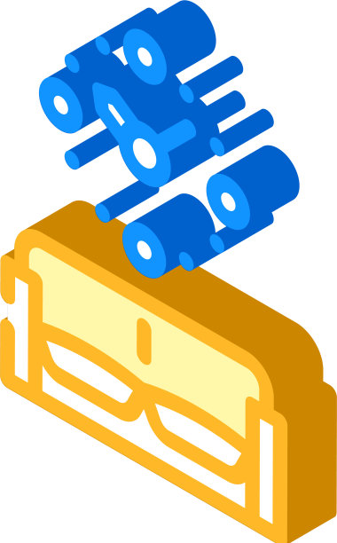 时钟设计工具墙上等距图标图片下载