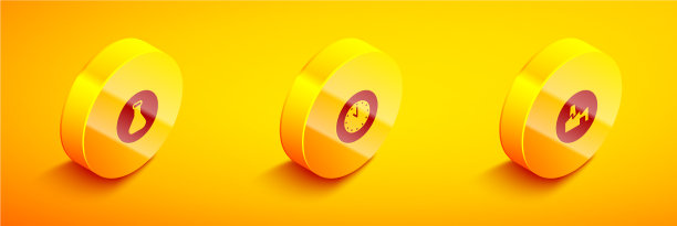 设置等距试管和烧瓶时钟图片下载