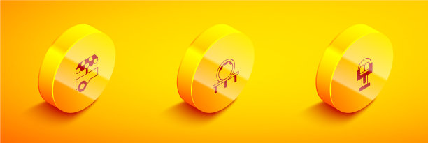 设置等距快餐车滚轮图片下载