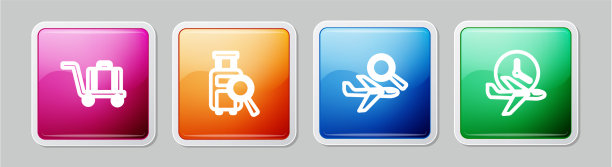 设线推车行李丢失飞机搜索图片下载