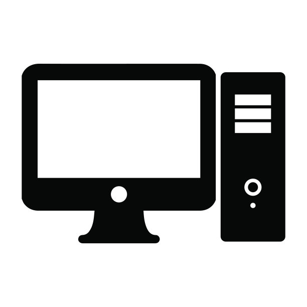 电脑、台式电脑、显示器图标图片下载
