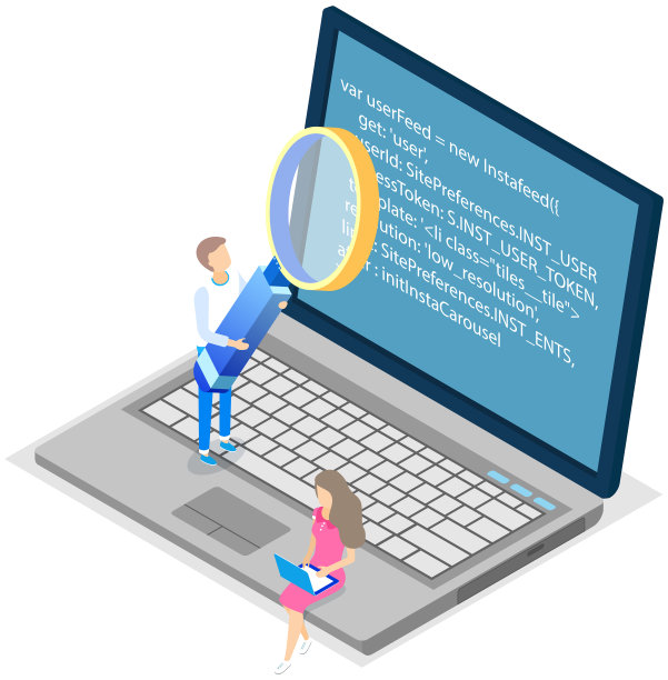 一个年轻的女人坐在电脑前和我一起工作图片下载