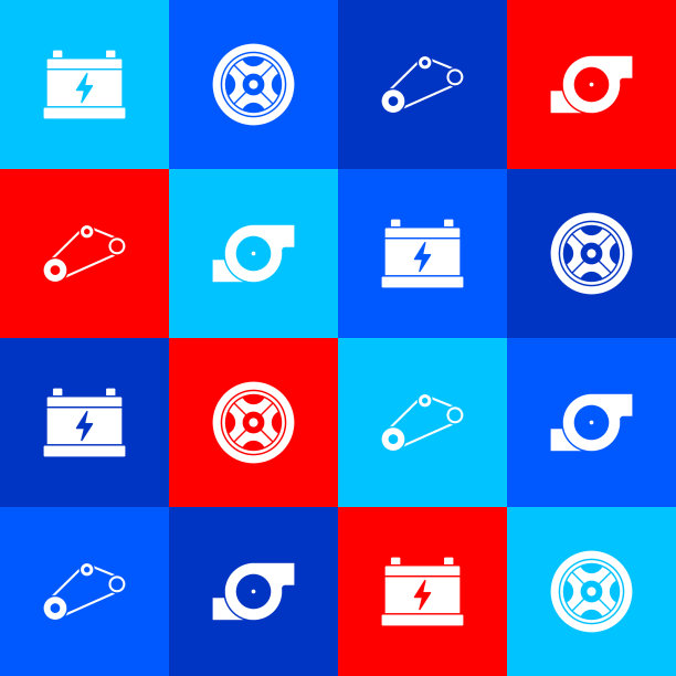 设置汽车蓄电池轮正时带套件图片下载