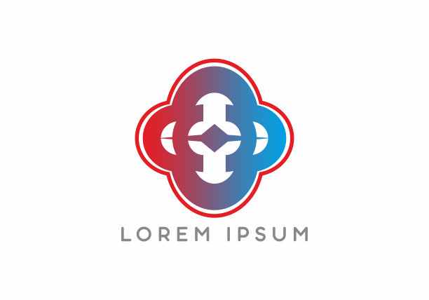 色彩独特的抽象造型图片下载