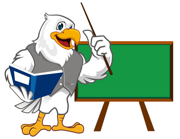 鹰吉祥物卡通图片下载