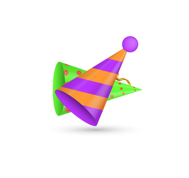 派对帽用于派对和节日庆祝图片下载