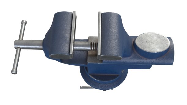 3D渲染台台钳隔离在白色图片下载