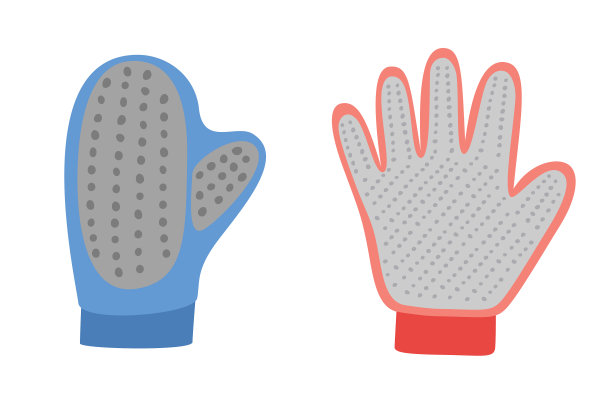 宠物脱毛剂，刷子，手套，宠物美容工具图片下载