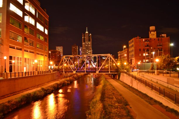 丹佛的夜晚图片下载