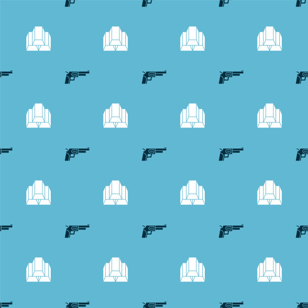 将左轮手枪和金条设置成无缝模式图片下载