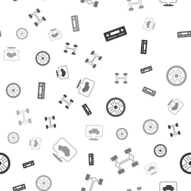 设置汽车音响底盘和汽车合金车轮图片下载