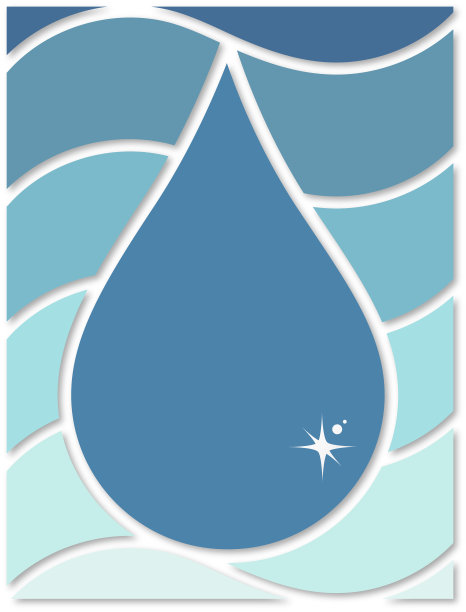 水滴净化过滤设计图片下载