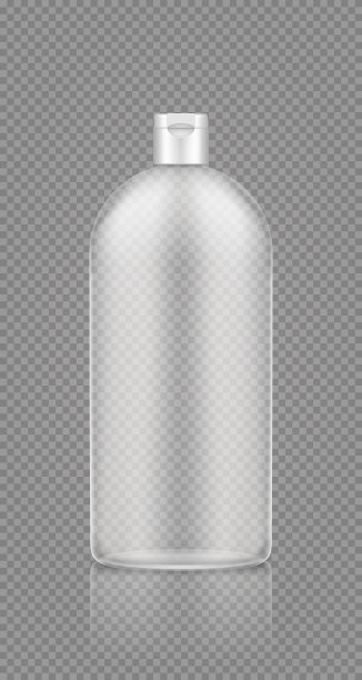 洗洁精，织物柔软剂空透明塑料瓶模型盖图片下载