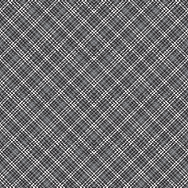 黑色和白色的chevron格子呢纹理图片下载