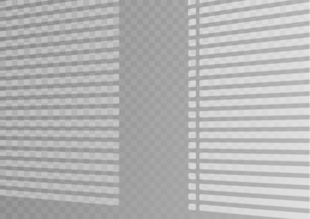 透明叠加窗和百叶窗的阴影图片下载