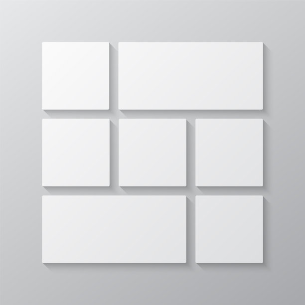 模板拼贴七帧图像照片图片下载