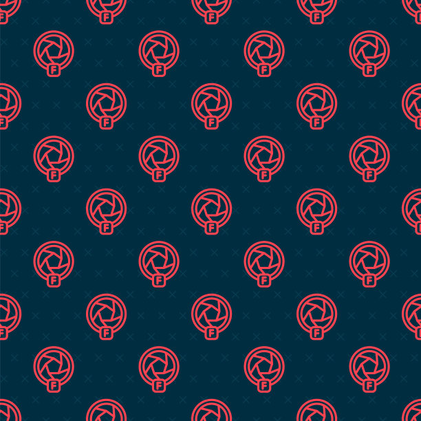 红线相机快门图标隔离无缝图片下载