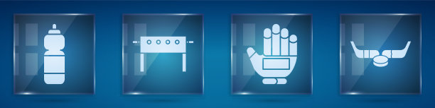 健身摇床，曲棍球桌，曲棍球手套和图片下载