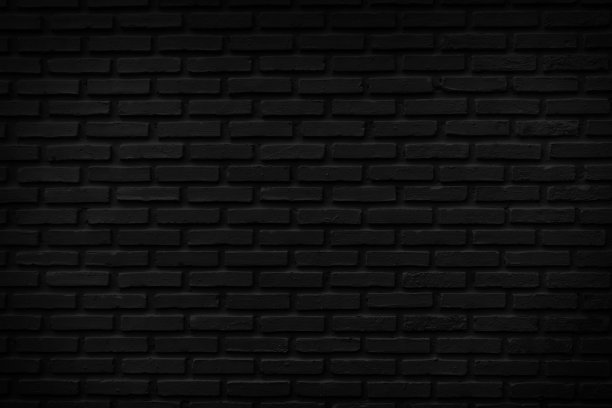 复古的黑色砖墙纹理背景图片下载