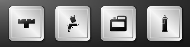 设置记号笔附件油漆喷枪油漆图片下载