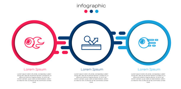 集线台球和商业信息图图片下载