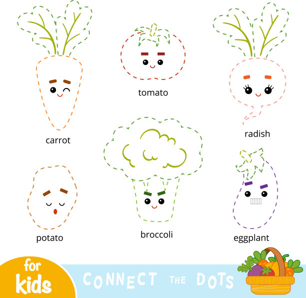 连点游戏为儿童设定卡通图片下载