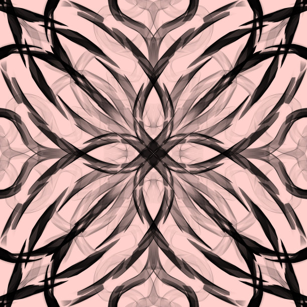 无缝装饰抽象花卉图案图片下载