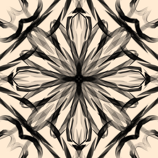 无缝装饰抽象花卉图案图片下载