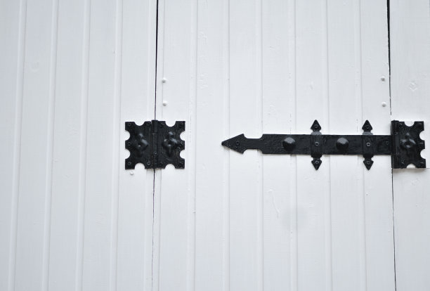 白色背景上的黑色配件图片下载