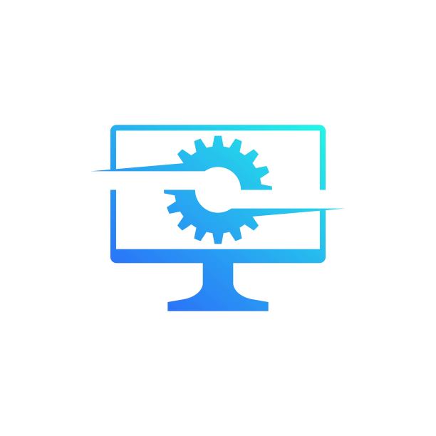 计算机标志矢量图标设计插图图片下载