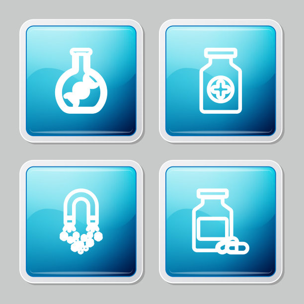 设行DNA研究药瓶图片下载