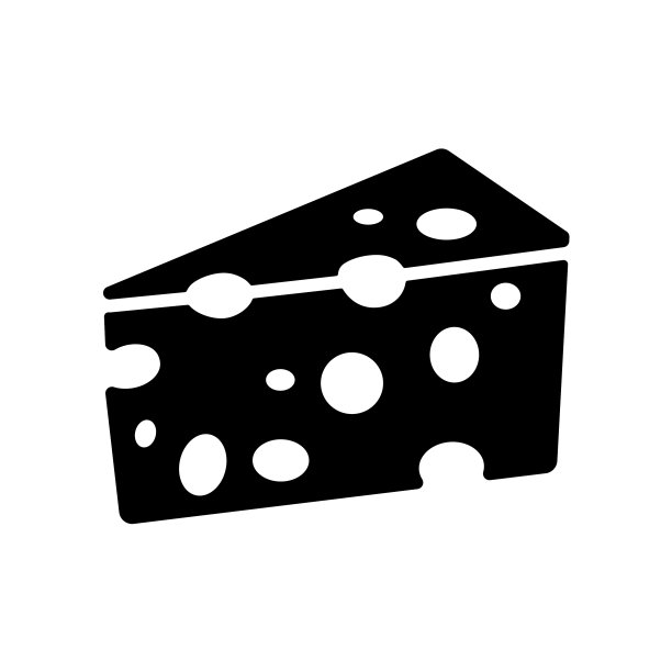 块奶酪字形图标农场动物图片下载