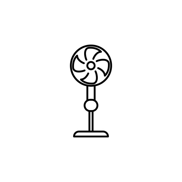 电风扇图标图形图片下载