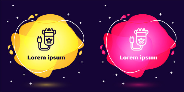 为宠物美容设置线发夹配件图片下载