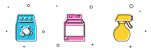 设置洗衣粉和水喷雾图片下载