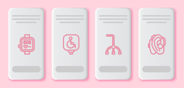 设置行智能手表残疾人轮椅行走图片下载