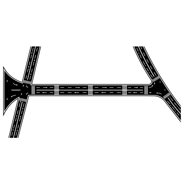 公路道路建筑图纸模板图片下载