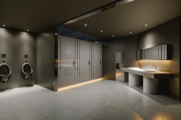 豪华的公共厕所图片下载