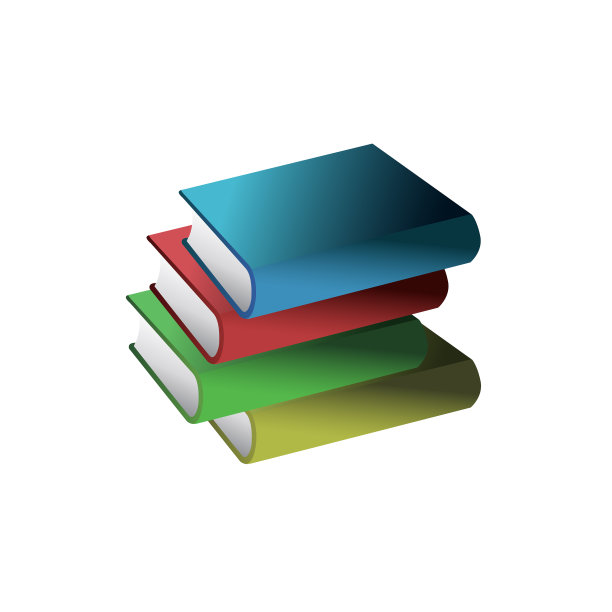 简单而有吸引力的书图标图片下载