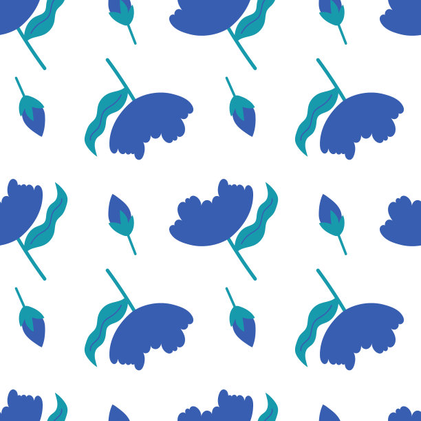 蓝色的模式图片下载