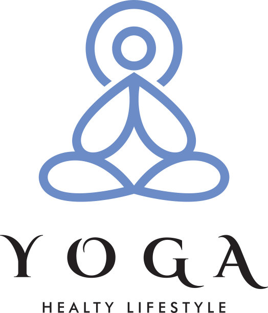 瑜伽冥想的标志图片下载