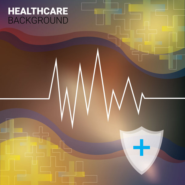 带数字显示器的医学背景图片下载