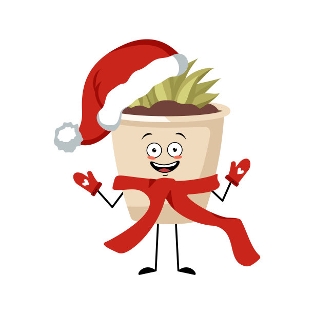 可爱的人物室内盆栽与欢乐的情绪图片下载