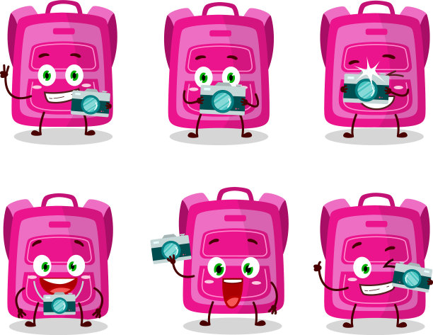 用粉色学校的摄影师专业表情图片下载