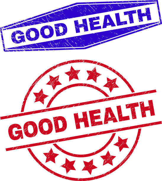 健康的圆形和六角形脏密封件图片下载